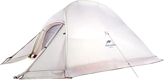 Naturehike Cloud-Up 2 Person Tent Lightweight Backpacking Tent with Footprint - Free Standing Ultralight Camping Hiking Backpack Tents Two Person Tent