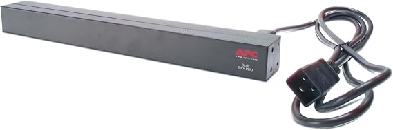 APC AP9565 Rack PDU/Basic/1U/16A/208/230V Surge Protector, Black, Model: 2701928
