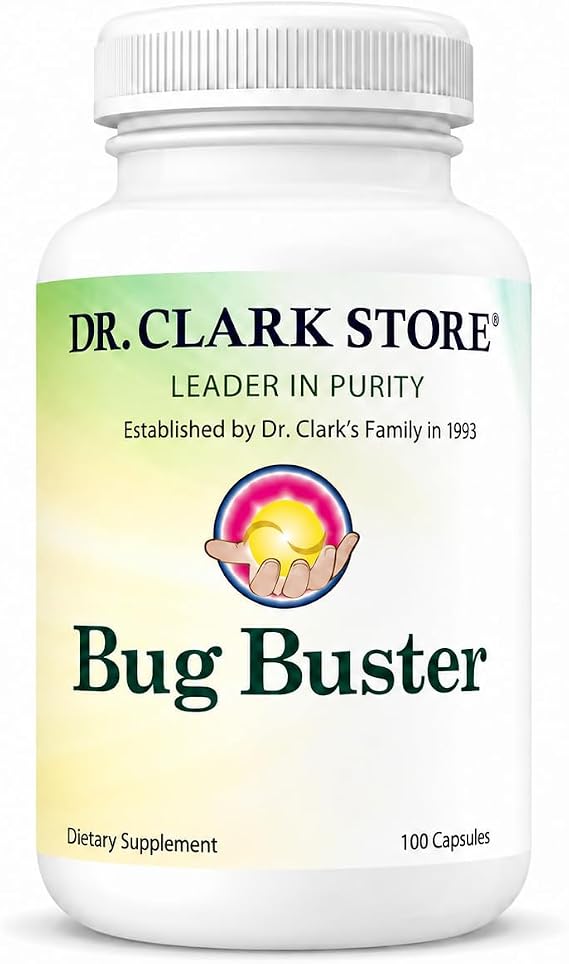 Dr Clark Store Bug Buster Microbiome Balance Formula, 620 mg, 100 Capsules
