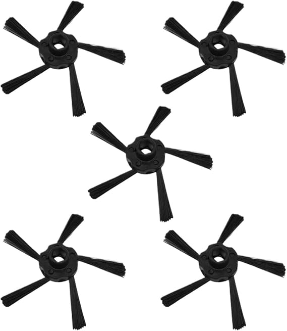 Compatible For Neato Botvac D Series D3 D4 D5 D6 D7 D70E D75 D80 D85 D9 D10 Robot Vacuum Cleaner Spare Parts Main Side Brush Hepa Filter(5Pcs 5-Arm)