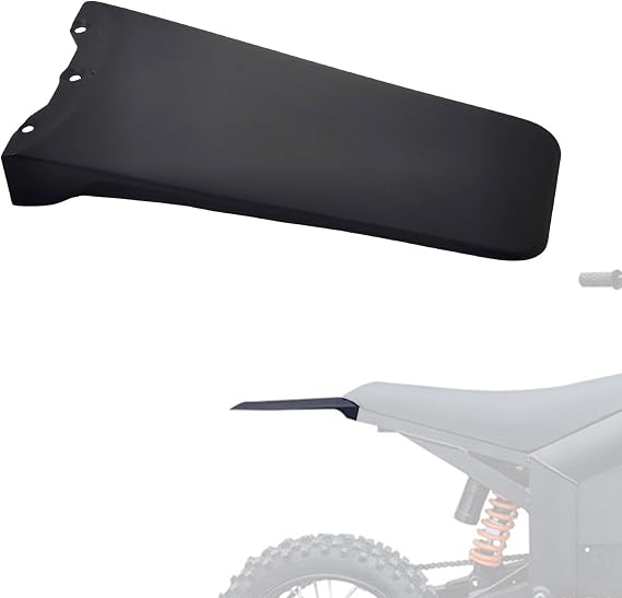Electric Dirt Bike Fender Compatible Fit for Tuttio Tutti Soleil 01, Mudguard Splash Guard, Keep Clean & Ride Safe, Quick Easy Installation (Rear)