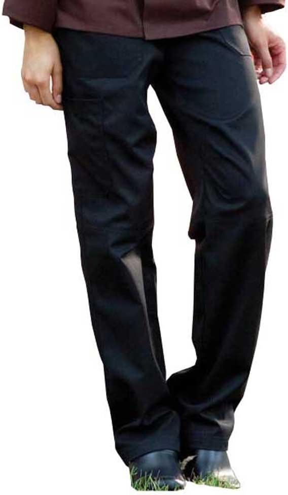 ChefsCloset Black Multi Pocket Chef Pant