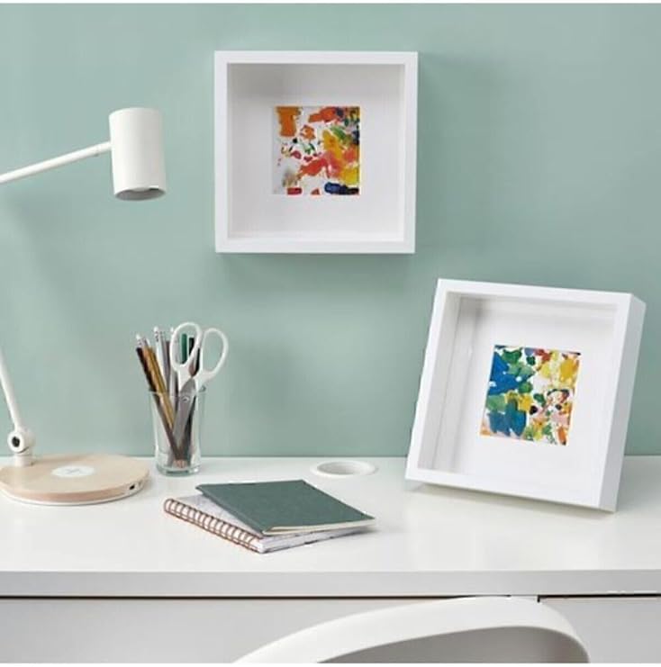 IKEA Beyaz Fotoğraf Çerçevesi, 25x25 cm