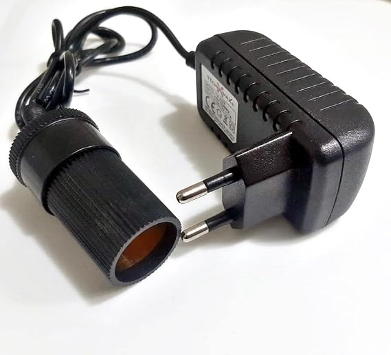 Yatak Pompa Adaptörü Çakmak Adaptörü Araç Çakmaklık Çevirici Ev Tipi 24W/2A/12V