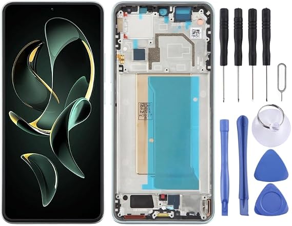 Cellphone LCD Screen for Xiaomi Redmi K60 Ultra AMOLED Material LCD Screen Digitizer Full Assembly with Frame