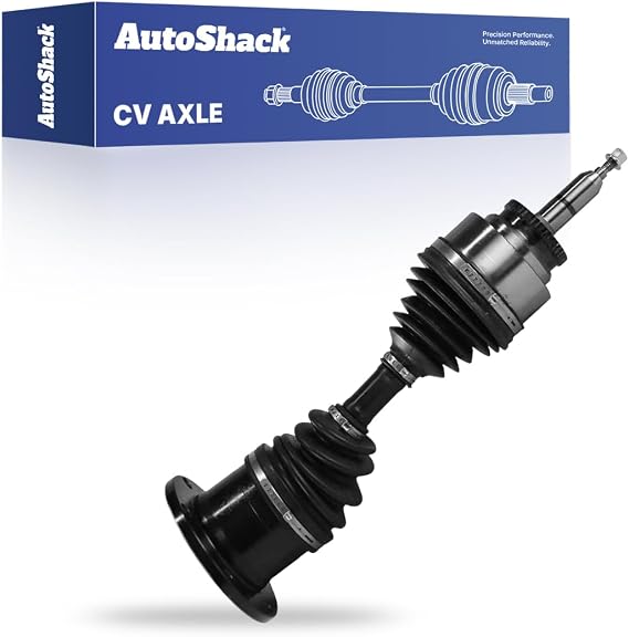 AutoShack Front CV Axle Shaft Assembly, Driver or Passenger Side, 1pc