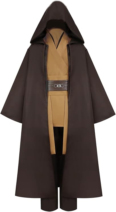 Gothden Tunic Costume Hooded Robe Knight Fancy Full Set Halloween Cosplay Masquerade Party Costume