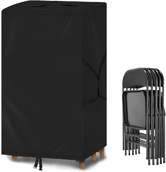 Folding Chair Cover,Water Resistant Folding Chairs Storage Bag with Handles