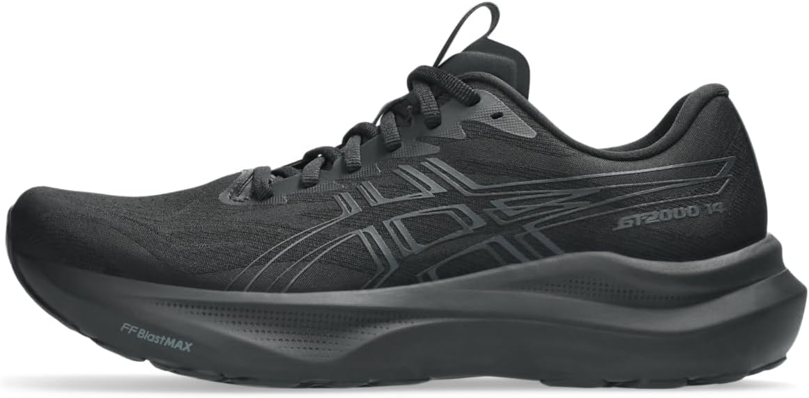 ASICS Men's GT-2000 14 Running Shoe, Black/Graphite Grey, 11 Wide