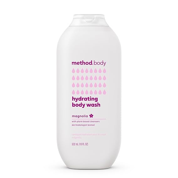 Method Body Wash, Magnolia, Paraben and Phthalate Free, 18 oz (Pack of 1)