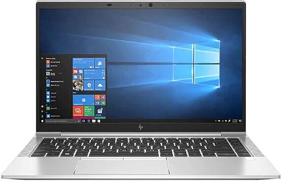 HP 14"" EliteBook 840 G7 Laptop, Intel Core i5-10210U, 8GB DDR4 RAM, 256GB SSD, Windows 10 Pro, Wi-Fi Only (1C8N4UT#ABA), Silver