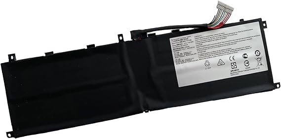 Replacement BTY-M6L Laptop Battery for MSI GS65 P65 PS63 GS65 Stealth Thin P65 Creator 8RF Series Notebook BTY-M6L 15.2V, 5380mAh