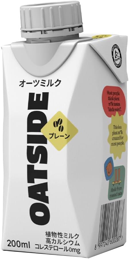Oatside Oatside Oat Milk Plain 200ml x 24 bottles