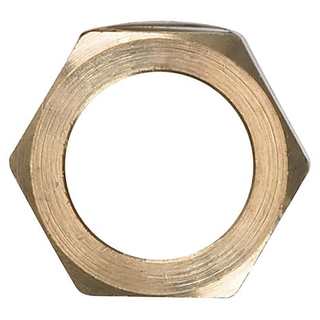 HOMEPLUS+ 7/8 in. Compression X 7/8 in. D Compression Yellow Brass Nut