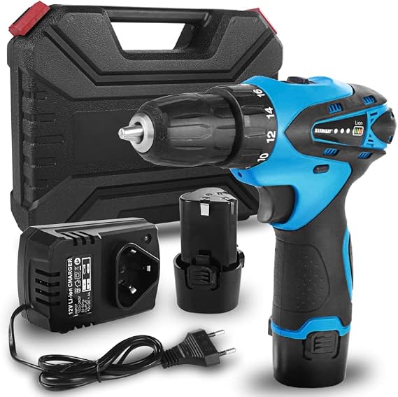 HANDSKIT Screwdriver electric, Screwdrivers SET 12V Electric Screwdriver Cordless with Electric Screwdriver