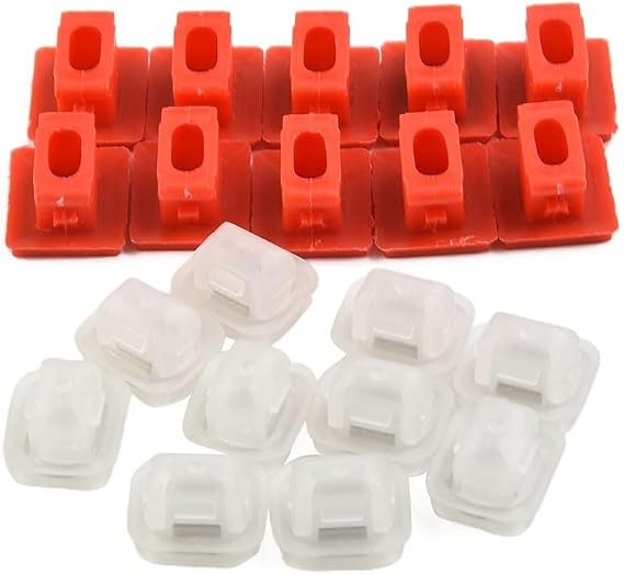 Car Door Interior Dashboard, for DASH Trim Moulding Clips, Compatible for BMW 3 Series E46, E90 E91 E92, E93 E53 Set of 20 Replacement Fasteners