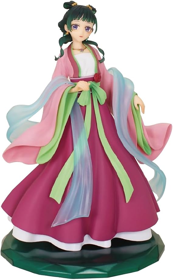 Maomao Figure Pink Hanfu Styling Model 7.87" Standing Pose Cute Anime Figurines Maomao Action Figure Statue Desktop Decoration