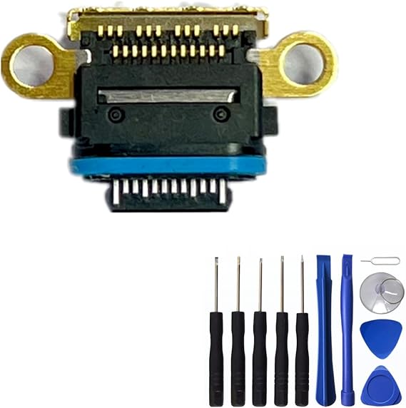 Charging Connector Replacement for Google Pixel 6a 6.1" USB Charger PCB Board Port Dock Flex Cable Part with Tools (Pixel 6A 6.1")