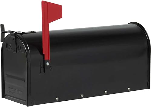 Tapco Standard Mailbox, Without Pole, Galvanized Steel