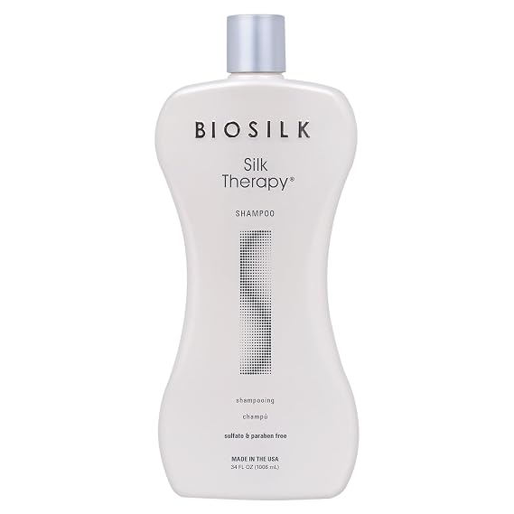 BioSilk Silk Therapy Shampoo, Gentle Hair Cleanser, 34 Oz
