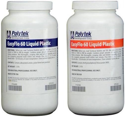 Polytek EasyFlo 60 Liquid Plastic (3.8lbs)