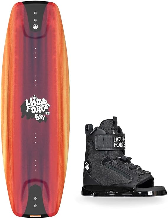 Liquid Force Fury Wakeboard with Rant Junior Bindings