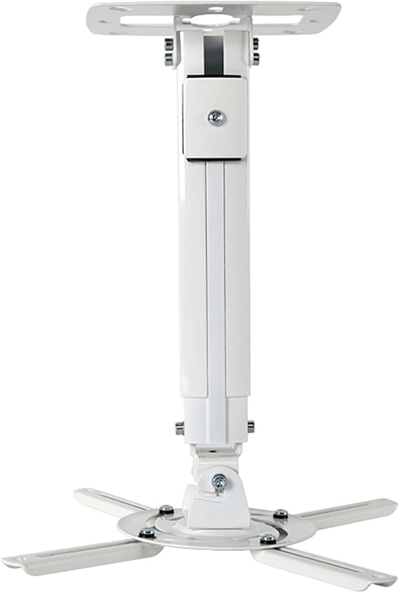 Projector Mount Stand Projector Mount Adapter Projector Wall Mount Bracket Holder Adjustable Ceiling Projector Theater Mount 17.6lb Load Capacity Projector Stand