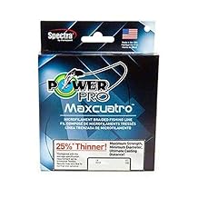 PowerPro Maxcuatro Spectra White Braided Line