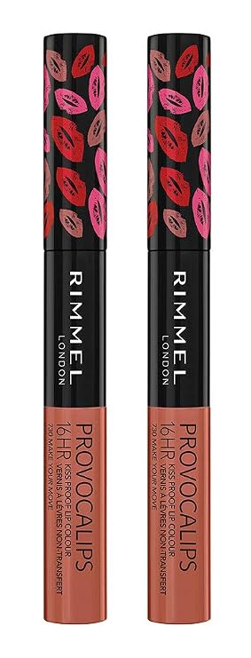 Rimmel Provocalips Lip Colour, Make Your Move, 0.14 Fluid Ounce (pack of 2)