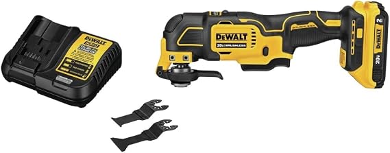 DEWALT DCS354D1 ATOMIC 20V MAX* Brushless Cordless Oscillating Multi-Tool Kit