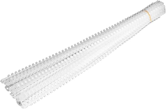 20x Empty Chain Belts Auto Feed Convenient Automatic Chain Nail Machine Adapter for Gypsum Board Wood Board, White