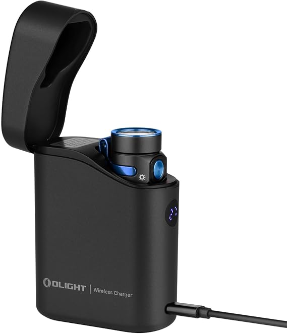 OLIGHT Baton4 Premium Edition EDC Flashlight, Rechargeable Light Black