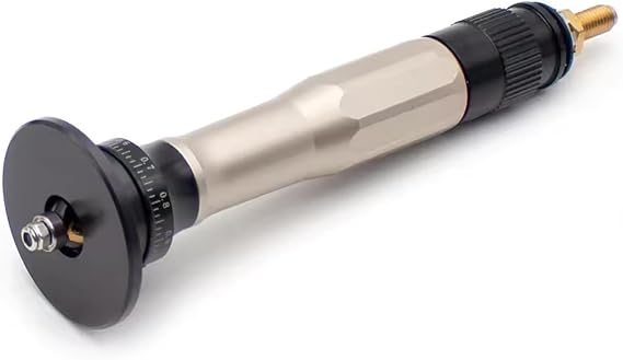 Pneumatic Chamfering Tool, Mini Handheld Deburring Machine for 0.1-0.9mm Chamfers, 45 Degree Trimming Tool for Metal Finishing and Edge Smoothening