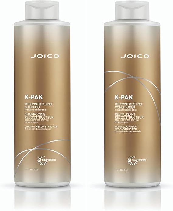 Joico K-Pak Reconstruct Shampoo and Conditioner 1000ml duo