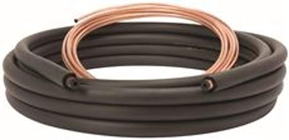 MUELLER INDUSTRIES 61430350 Standard Air Conditioner Liquid Line Set with Suction Line, 3/8" by 7/8"
