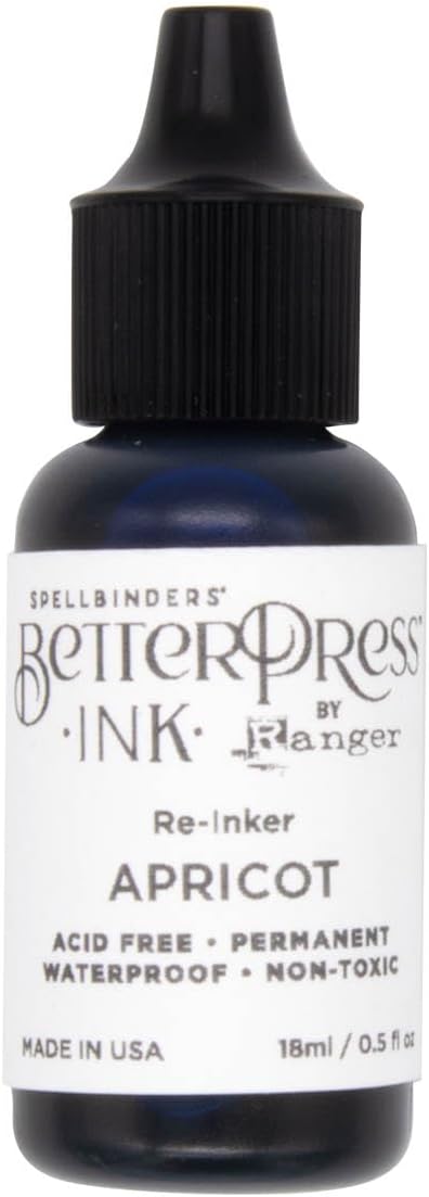 Spellbinders BPI-018 Apricot BetterPress Reinker