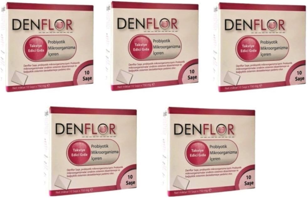 SERA Denflor Probiyotik 10 Saşe, 5'li Paket