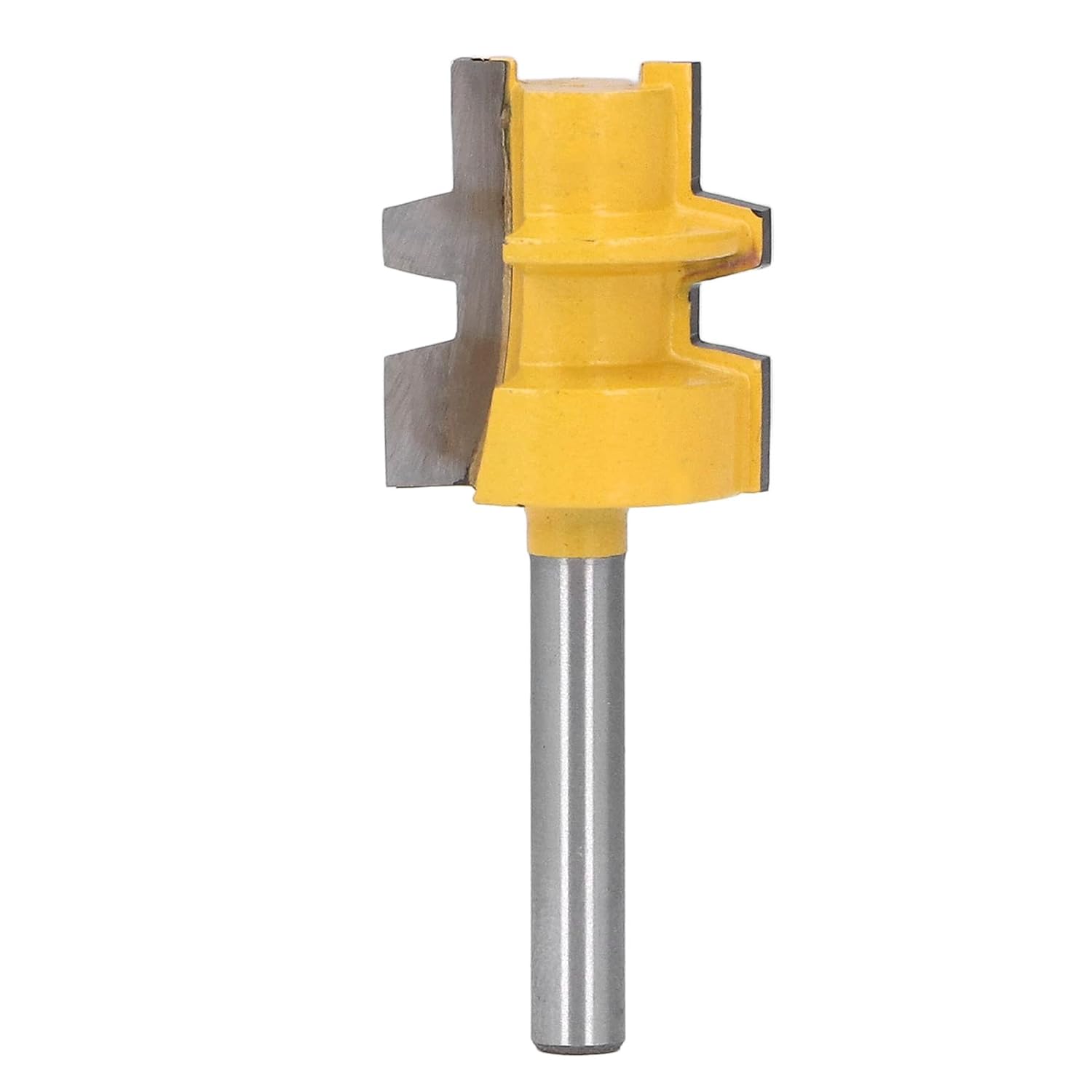 Router Bit Reversible Glue Joint 14in Round Shank Woodworking Joint Router Bit T Slot Milling Cutter