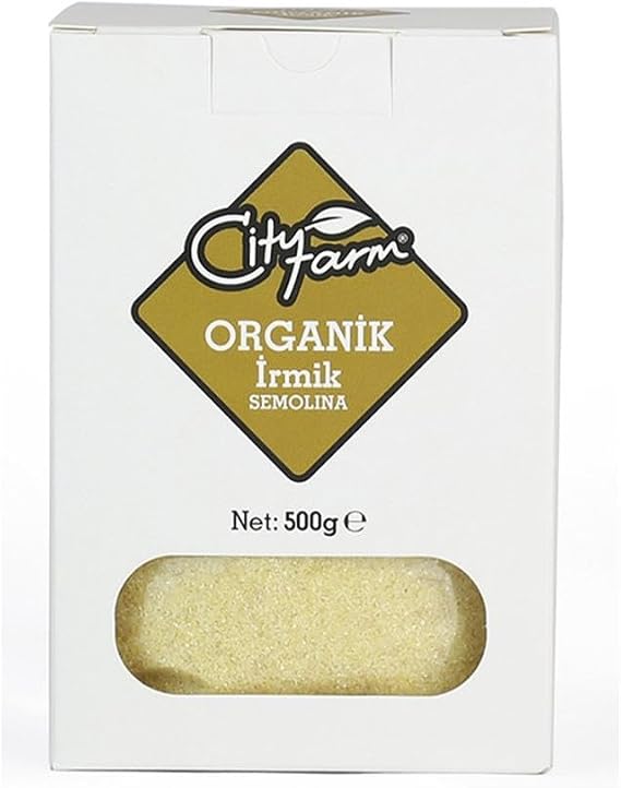 CityFarm Organik İrmik 500 Gr