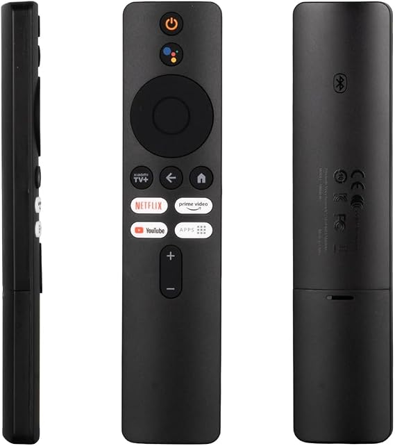 Mi TV Stick, MI Box 4S 4K, Mi Box S 4K, Uyumlu uzaktan kumanda Mi TV Stick için Bluetooth ve sesli kumandalı yedek uzaktan kumanda