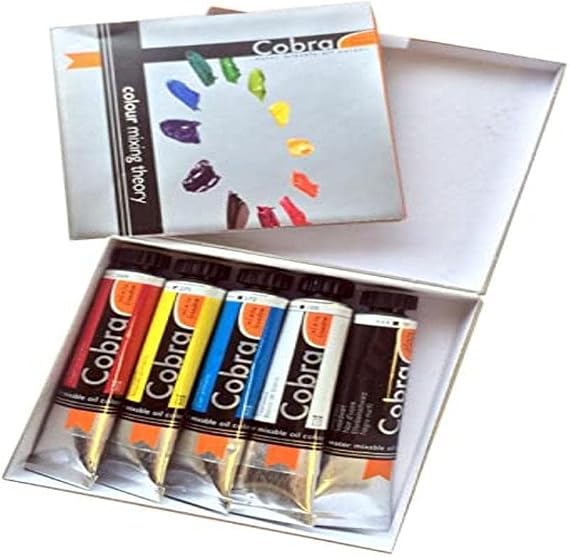 Cobra Artists' Watermixable Oils Colour Mixing Set