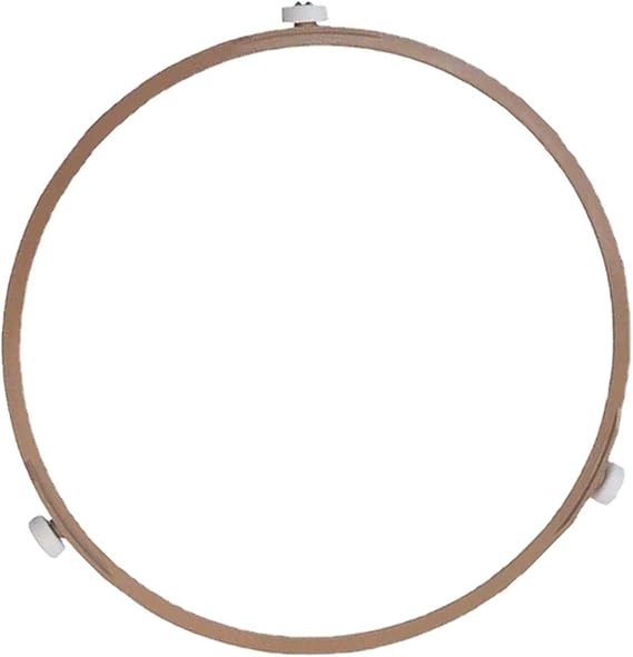 8.11-8.74"Microwave Turntable Ring, 8.74 Inch Rotating Ring Roller, Middle Glass Plate Tray Support Holder, Replacement Inner Ring for Microwave Oven Glass Turntable Plate