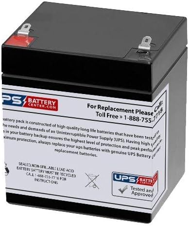 Yuasa NP4-12FR-F2 12V 5Ah Sealed Lead Acid - AGM - VRLA ReplacementBattery