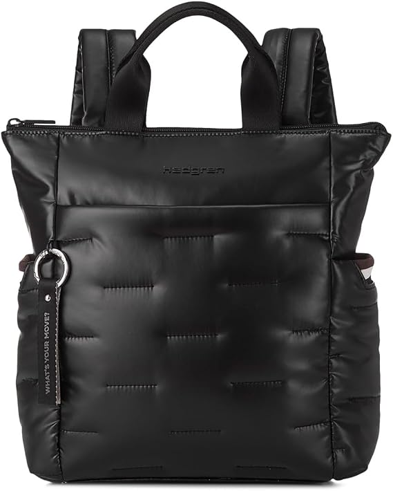 Hedgren Womens Comfy Backpack Black 1 One Size