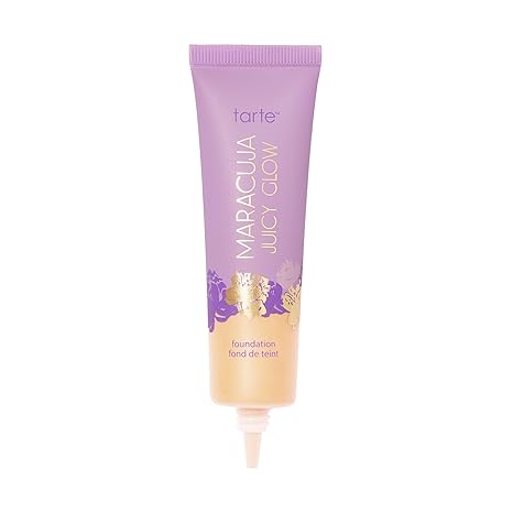 tarte maracuja juicy glow tint Lightweight Tinted Moisturizer with Hyaluronic Acid & Antioxidants for Radiant Skin, Buildable Medium Coverage, Waterproof, Vegan, Cruelty Free