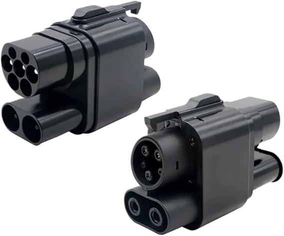 CCS2 to CCS1 DC EV Adaptor 200A Fast Charging Use for CCS1 DC Charge Port Cars High Speed Charging Converter 300V-1000V