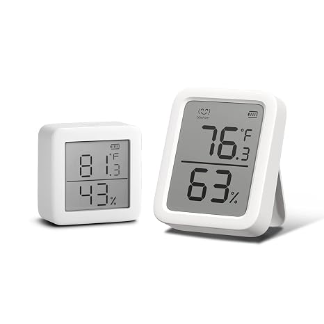 SwitchBot Hygrometer Thermometer & SwitchBot Hygrometer Thermometer Plus