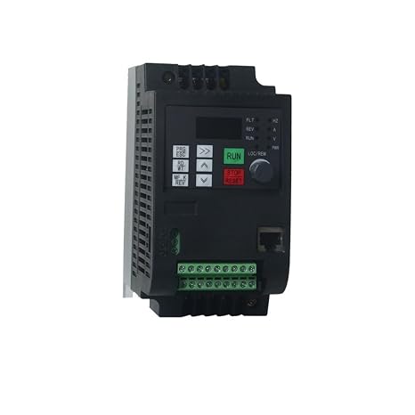 Frequency Converter, VFD 1.5KW / 2.2KW Inverter 220 AC Frequency Inverter 1 Phase Input 3 Phase 380 V Output for 380V AC Motor(380V 1.5KW)