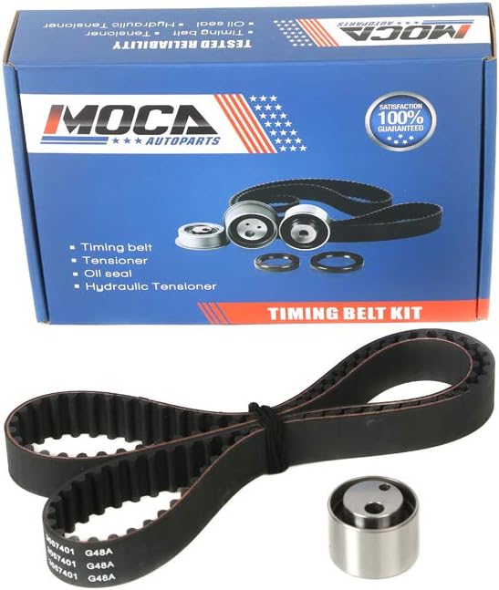 MOCA TCK171 Timing Belt Kit for 1989-1994 Suzuki Swift 1.3L l4 DOHC 16V G13B DOHC Engine
