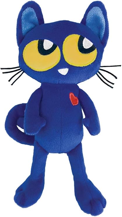 MerryMakers Pete the Kitty Plush Doll, 8.5-Inch